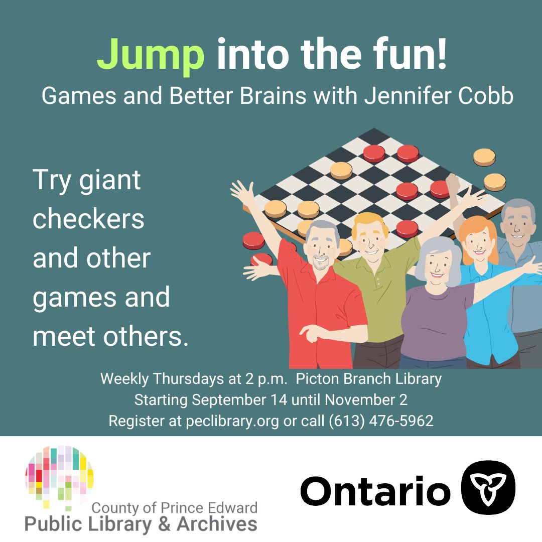 Jump in to the fun! Try giant checkers and games and meet others.