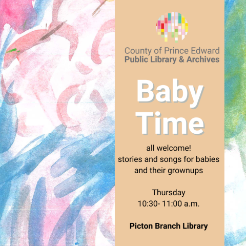 Baby Time all welcome! Stories and songs for babies and their grownups