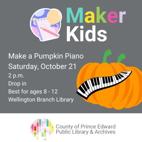 Maker Kids: Pumpkin Piano