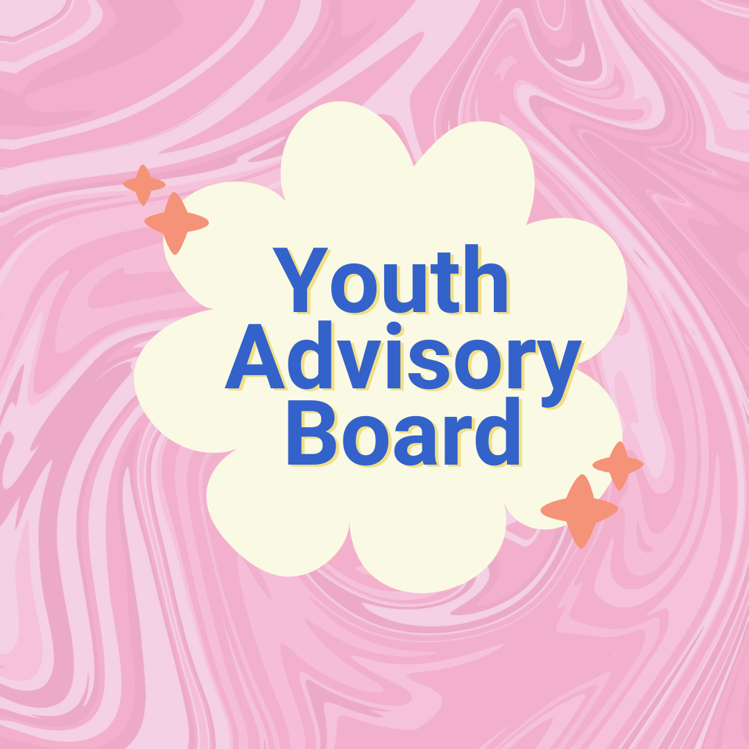 Youth Advisory Board on a yellow flower