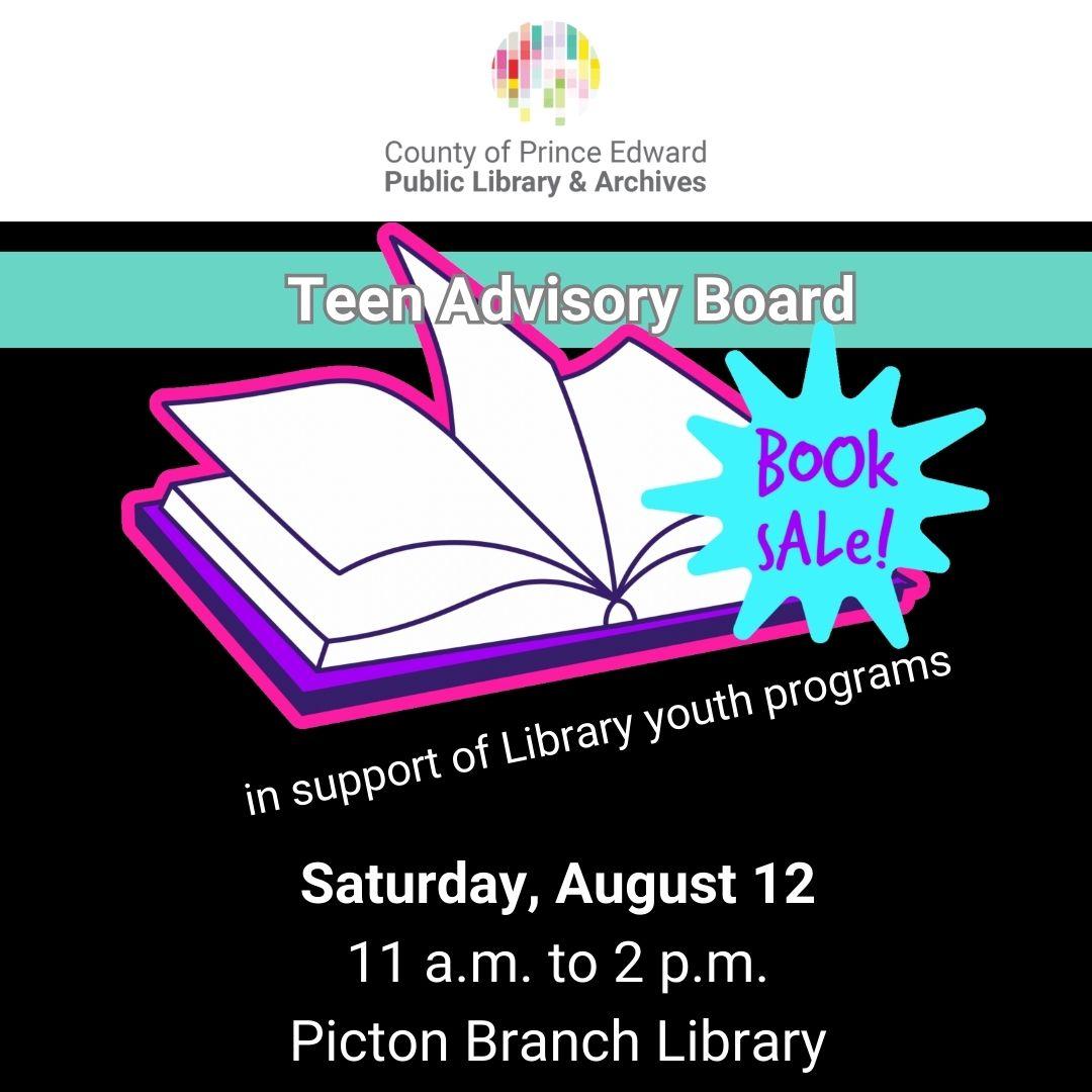 Saturday, August 12 11 a.m. to 2 p.m. Picton Branch Library