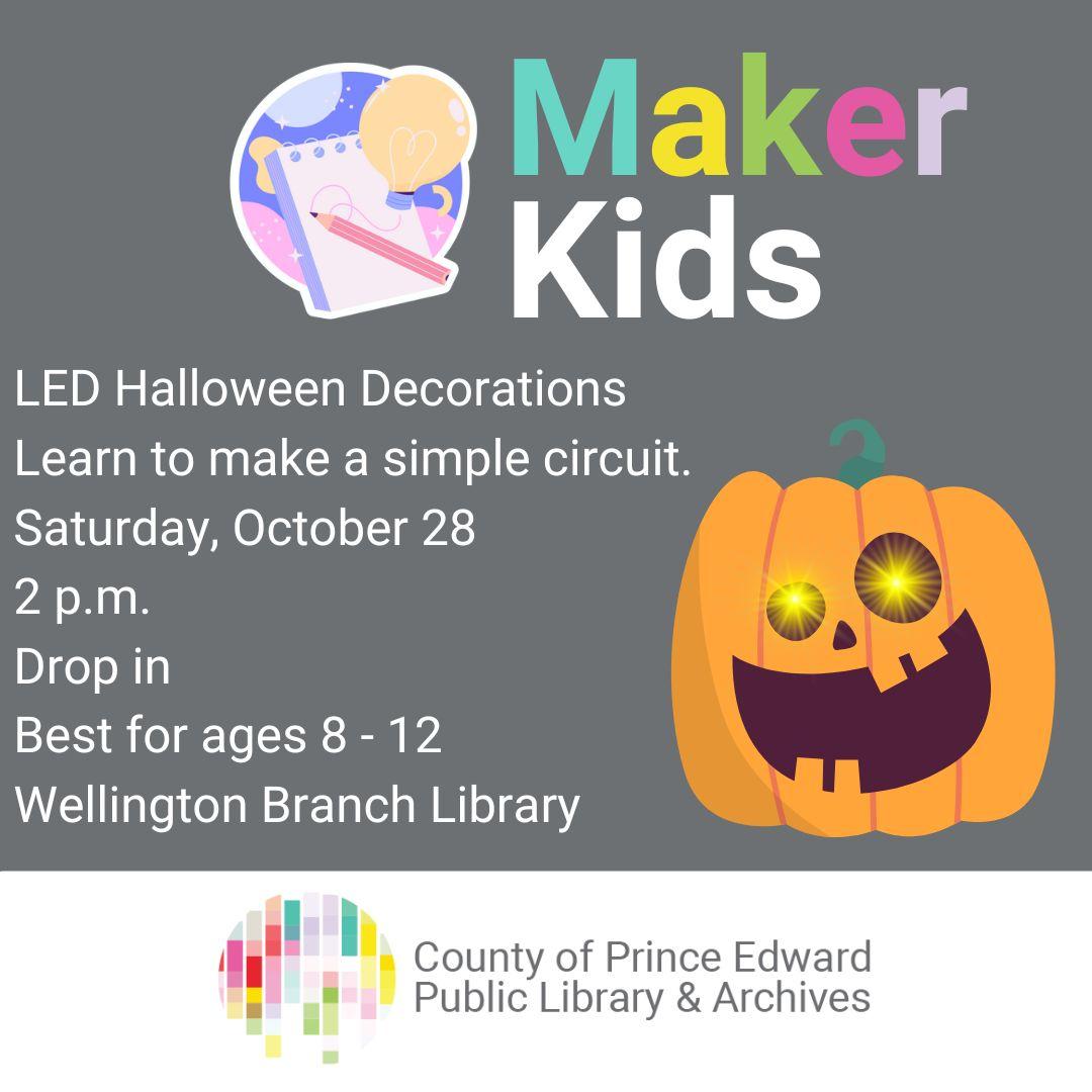 Maker Kids: LED Halloween Decorations